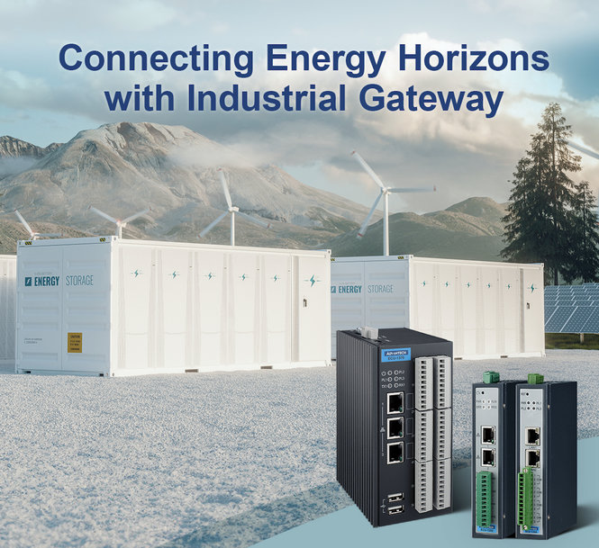 Advantech's New Industrial Communication Gateways Pioneer in Green Energy